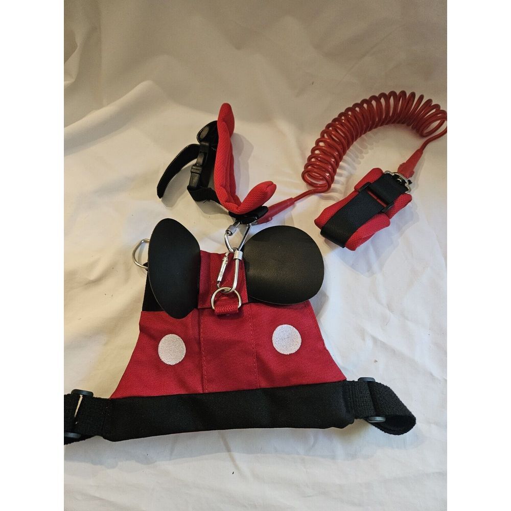 Lehoo‎ Castle Child Toddler Safety Harness Mickey Mouse Leash Detachable  Disney